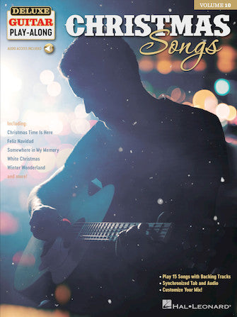 HAL LEONARD 00278088 Christmas Songs - Deluxe Guitar Play-Along Volume 10