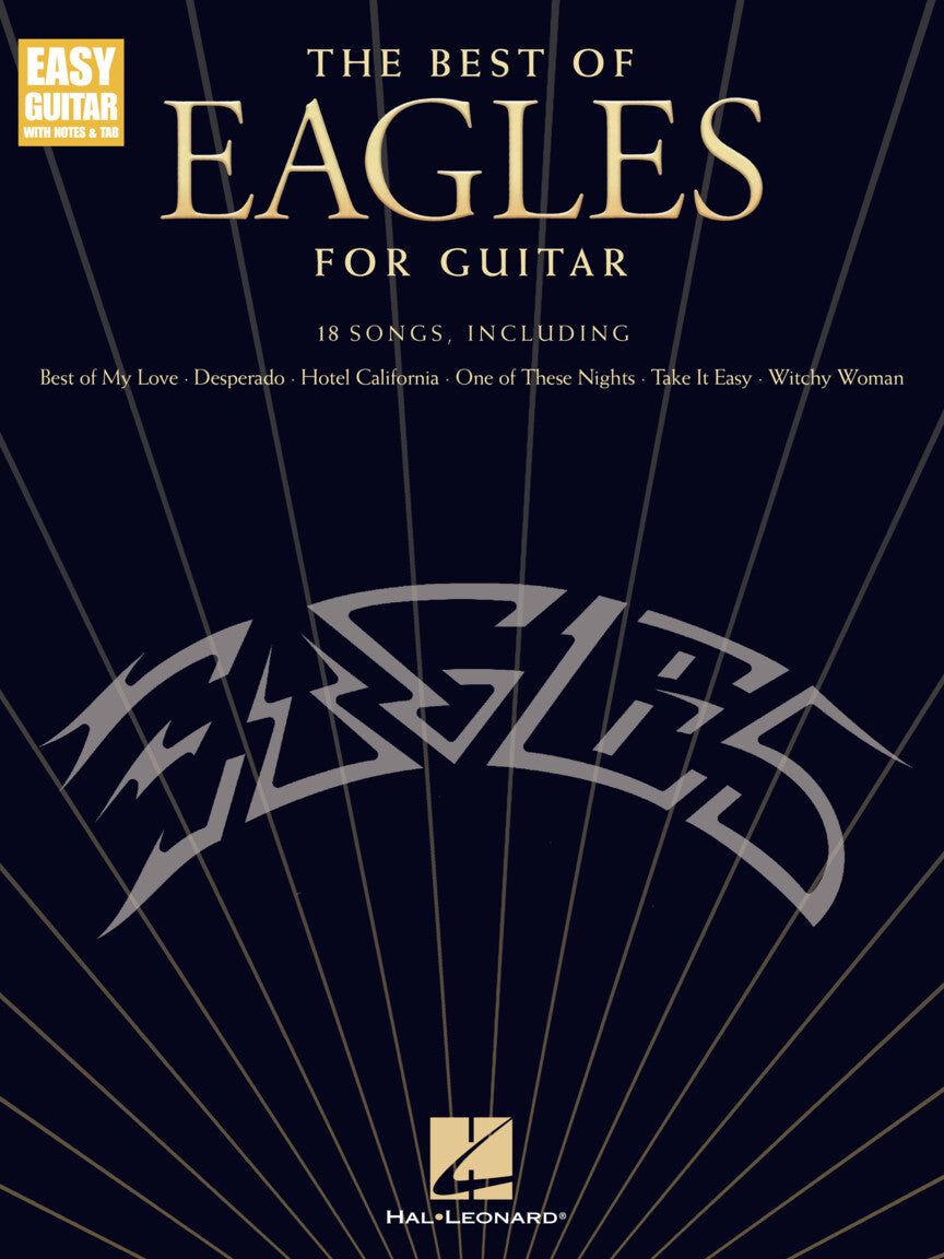 HAL LEONARD 00278630 The Best of Eagles for Guitar - Updated Edition