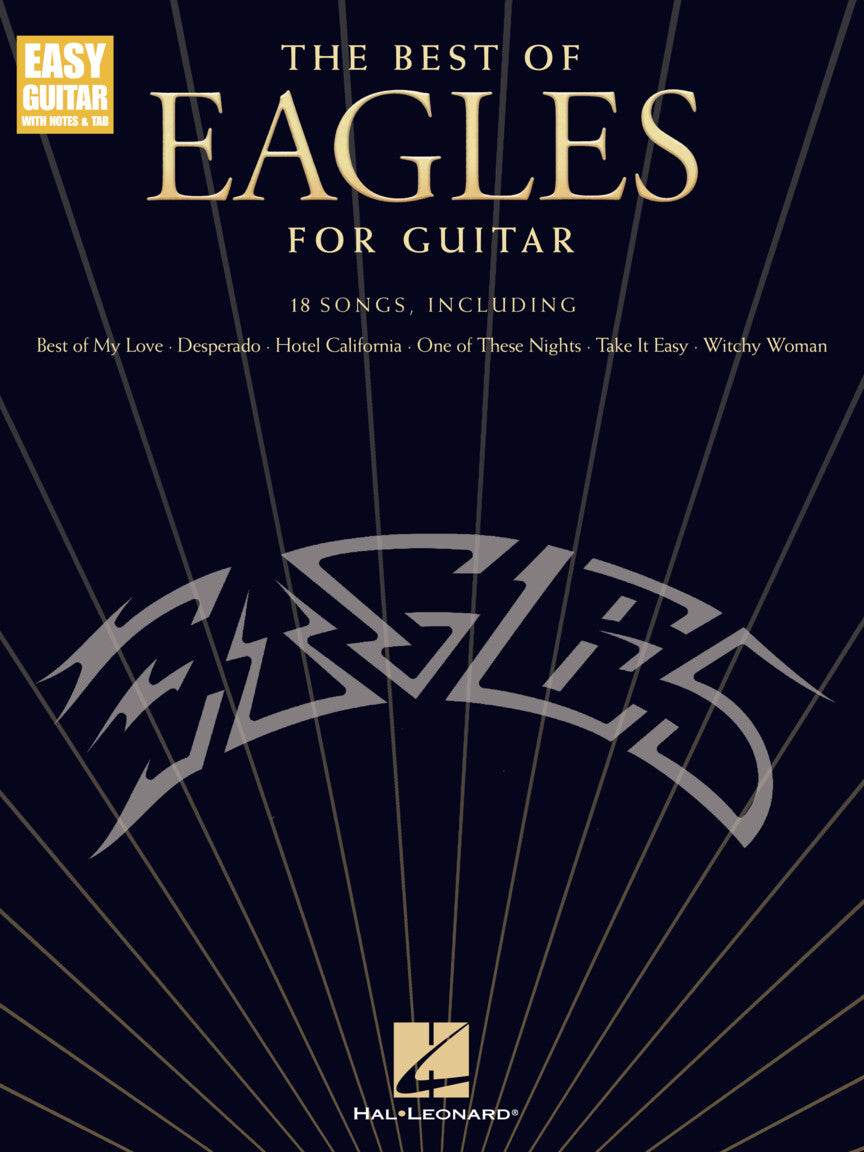 HAL LEONARD 00278630 The Best of Eagles for Guitar - Updated Edition - Ray's Midbell Music