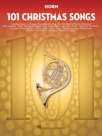 HAL LEONARD 00278642 101 Christmas Songs Horn