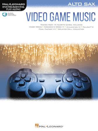 HAL LEONARD HL00283879 Video Game Music for Alto Sax - Ray's Midbell Music