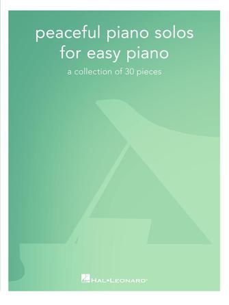 HAL LEONARD HL00286428 Peaceful Piano Solos for Easy Piano