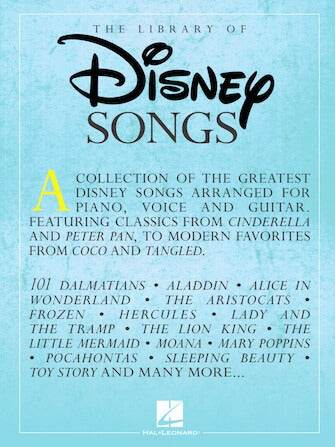 HAL LEONARD HL00287155 The Library of Disney Songs