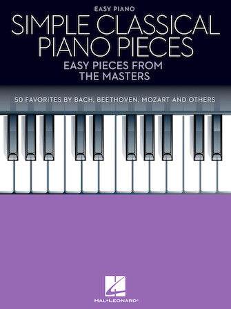 HAL LEONARD 00288045 Simple Classical Piano Pieces - Easy Pieces from the Masters - Ray's Midbell Music