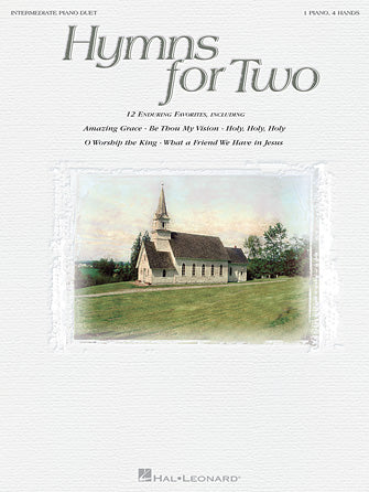 HAL LEONARD 00290544 Hymns for Two - Intermediate Piano Duet (1 Piano, 4 Hands)