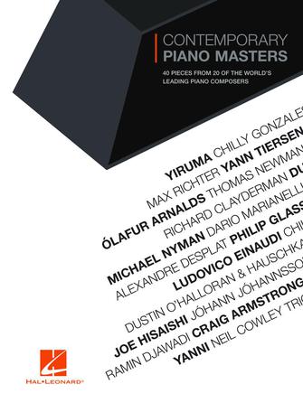 HAL LEONARD 00290990 Contemporary Piano Masters - 40 Pieces from 20 of the World's Leading Piano Composers