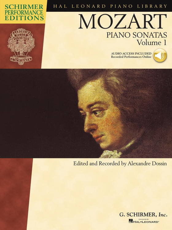 HAL LEONARD 00296962 Piano Sonatas, Volume 1 - Schirmer Performance Editions