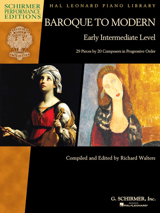 G.schirmer 00297106 Baroque to Modern: Early Intermediate Level