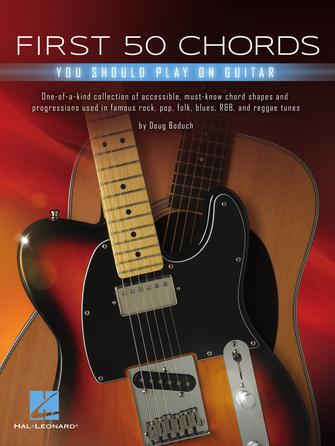 HAL LEONARD HL00300255 First 50 Chords You Should Play on Guitar