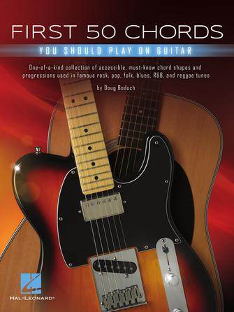 HAL LEONARD HL00300255 First 50 Chords You Should Play on Guitar - Ray's Midbell Music