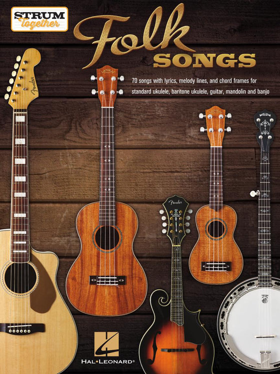 HAL LEONARD 00303776 Folk Songs - Strum Together