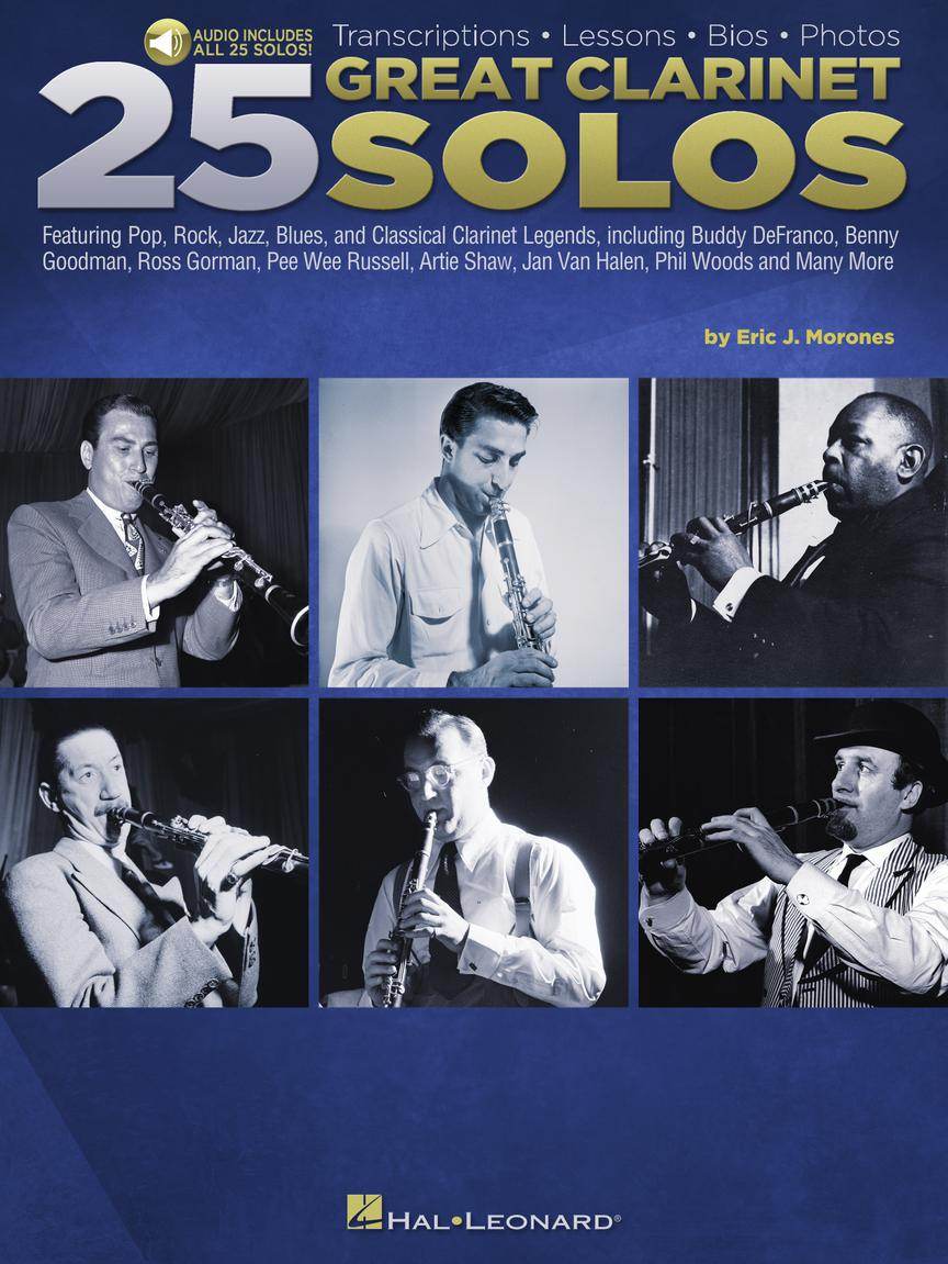 HAL LEONARD 00303920 25 Great Clarinet Solos - Ray's Midbell Music