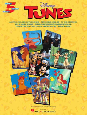 HAL LEONARD 00310375 Disney Tunes (Five Finger Piano)