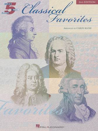 HAL LEONARD 00310611 Classical Favorites - 2nd Edition - Five-Finger Piano - Ray's Midbell Music