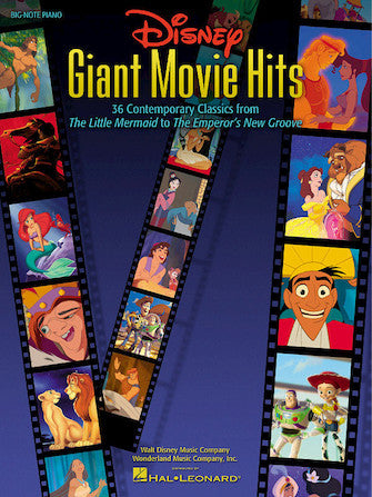 HAL LEONARD HL00310849 Disney Giant Movie Hits