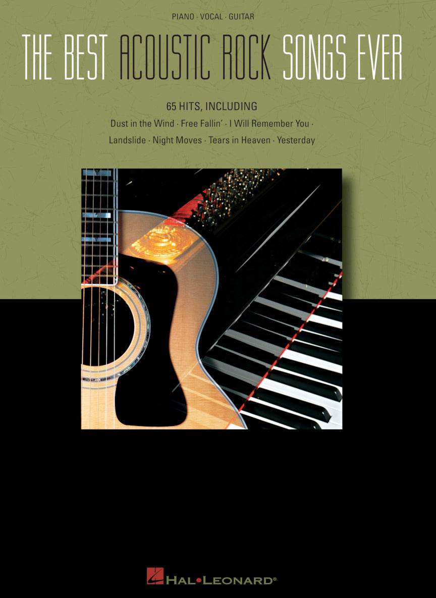 HAL LEONARD 00310984 The Best Acoustic Rock Songs Ever - Ray's Midbell Music