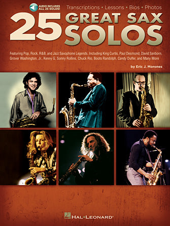 HAL LEONARD HL00311315 25 Great Sax Solos