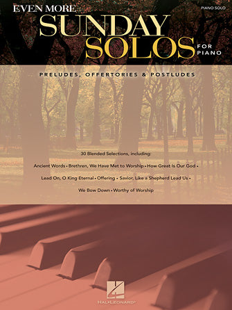 HAL LEONARD HL00312098 Even More Sunday Solos for Piano