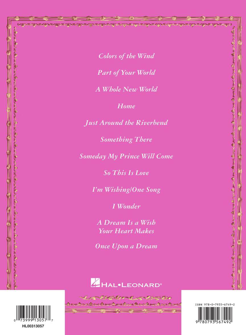 HAL LEONARD 00313057 Disney's Princess Collection, Volume 1 - Easy Piano - Ray's Midbell Music