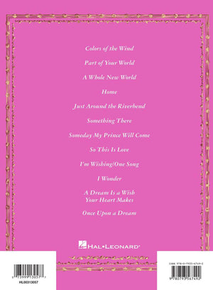 HAL LEONARD 00313057 Disney's Princess Collection, Volume 1 - Easy Piano - Ray's Midbell Music