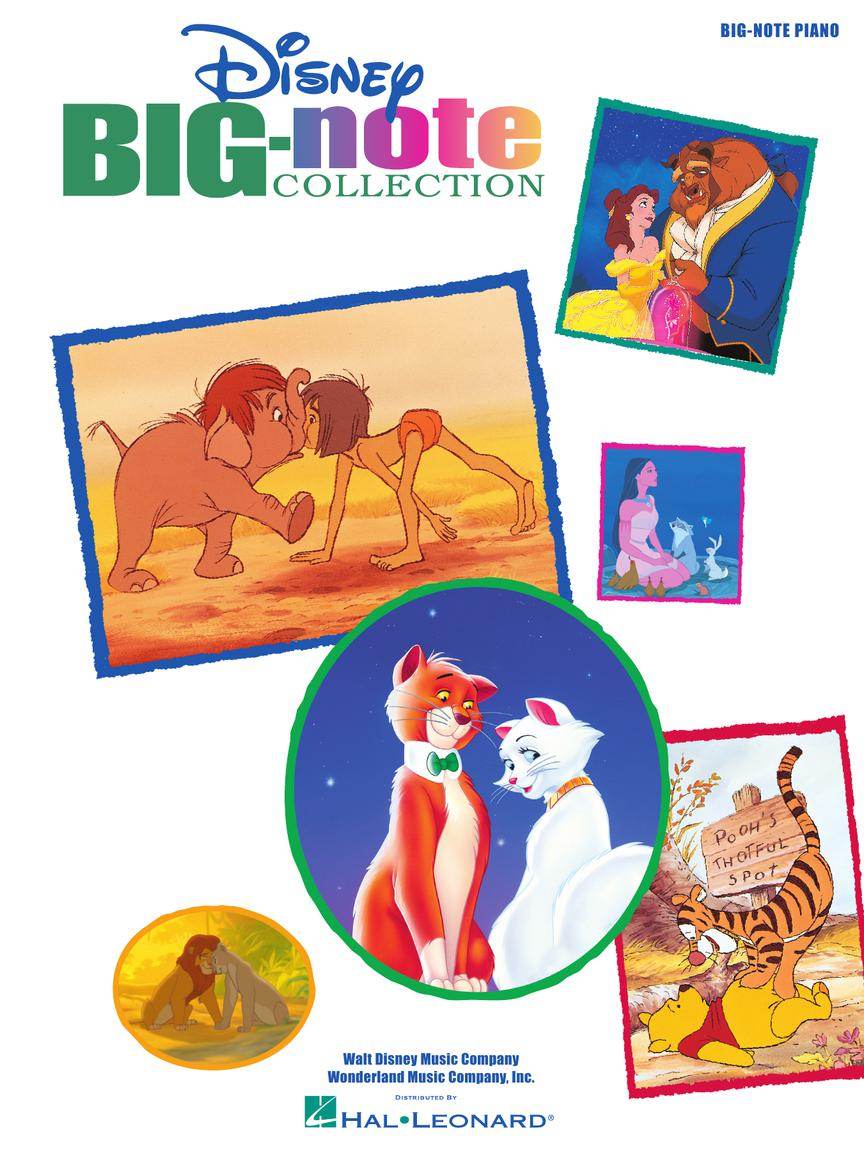 HAL LEONARD 00316056 Disney Big-Note Collection - Ray's Midbell Music