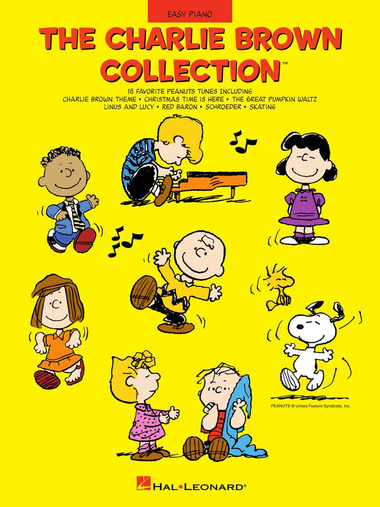 HAL LEONARD 00316070 The Charlie Brown Collection(TM) Easy Piano