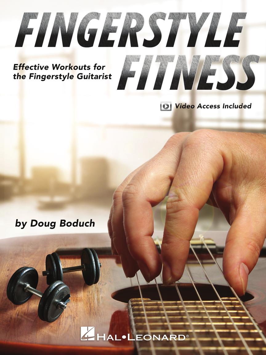 HAL LEONARD 00323629 Fingerstyle Fitness - Effective Workouts for the Fingerstyle Guitarist with Online Demo Videos