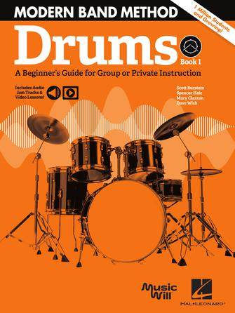 HAL LEONARD 00325720 Modern Band Method - Drums, Book 1 - Ray's Midbell Music