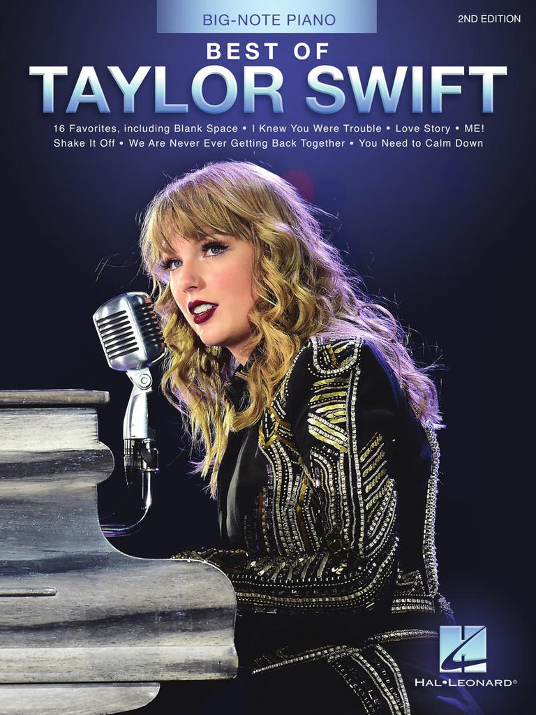 HAL LEONARD 00339619 Best of Taylor Swift - 2nd Edition Big Note