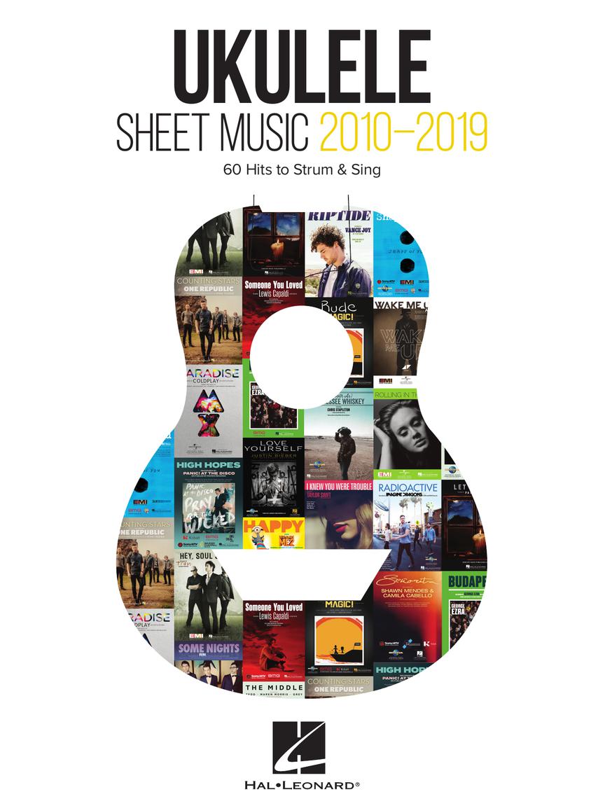 HAL LEONARD 00345231 Ukulele Sheet Music 2010-2019 - 60 Hits to Strum & Sing