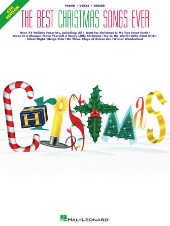 HAL LEONARD 00359130 The Best Christmas Songs Ever - 6th Edition