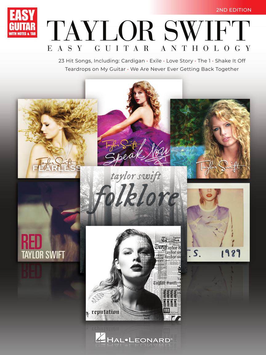 HAL LEONARD 00359800 Taylor Swift - Easy Guitar Anthology - 2nd Edition - Ray's Midbell Music