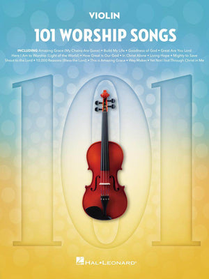HAL LEONARD 00360036 101 Worship Songs for Violin - Ray's Midbell Music