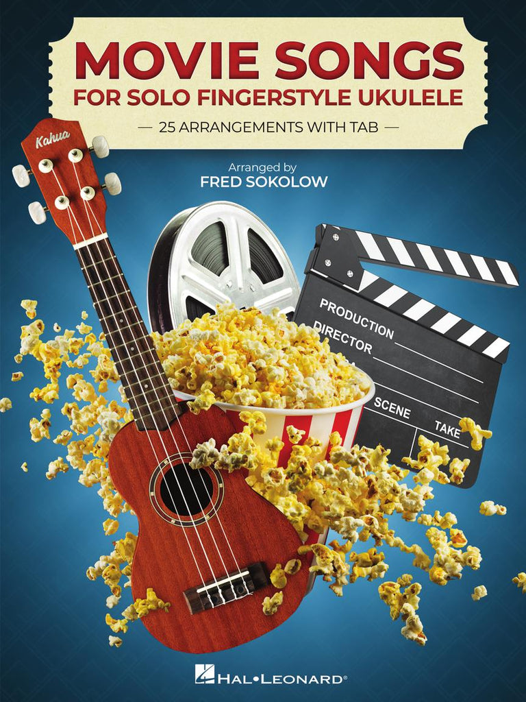 HAL LEONARD 00363083 Movie Songs for Solo Fingerstyle Ukulele