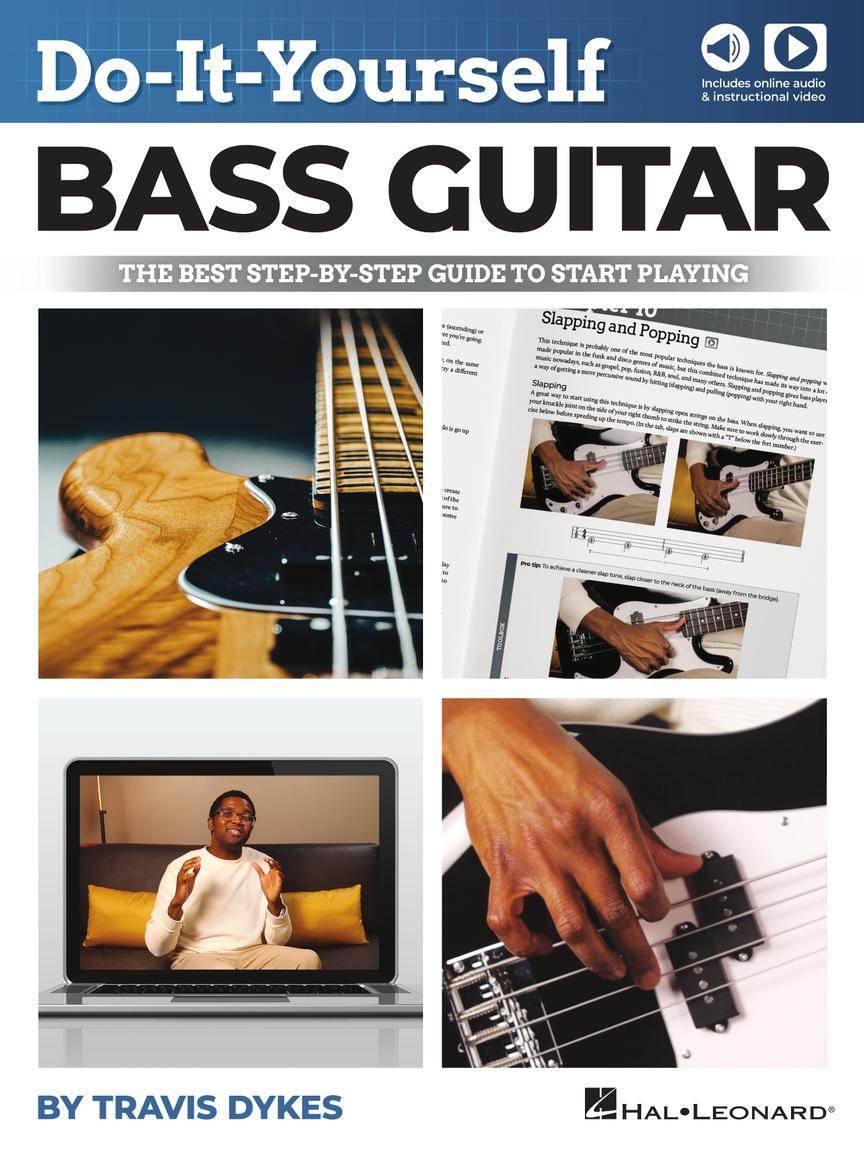 HAL LEONARD 00366445 Do-It-Yourself Bass Guitar - The Best Step-by-Step Guide to Start Playing - Ray's Midbell Music