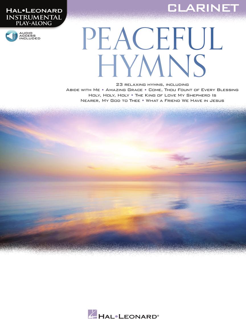 HAL LEONARD 00366475 Peaceful Hymns for Clarinet - Instrumental Play-Along