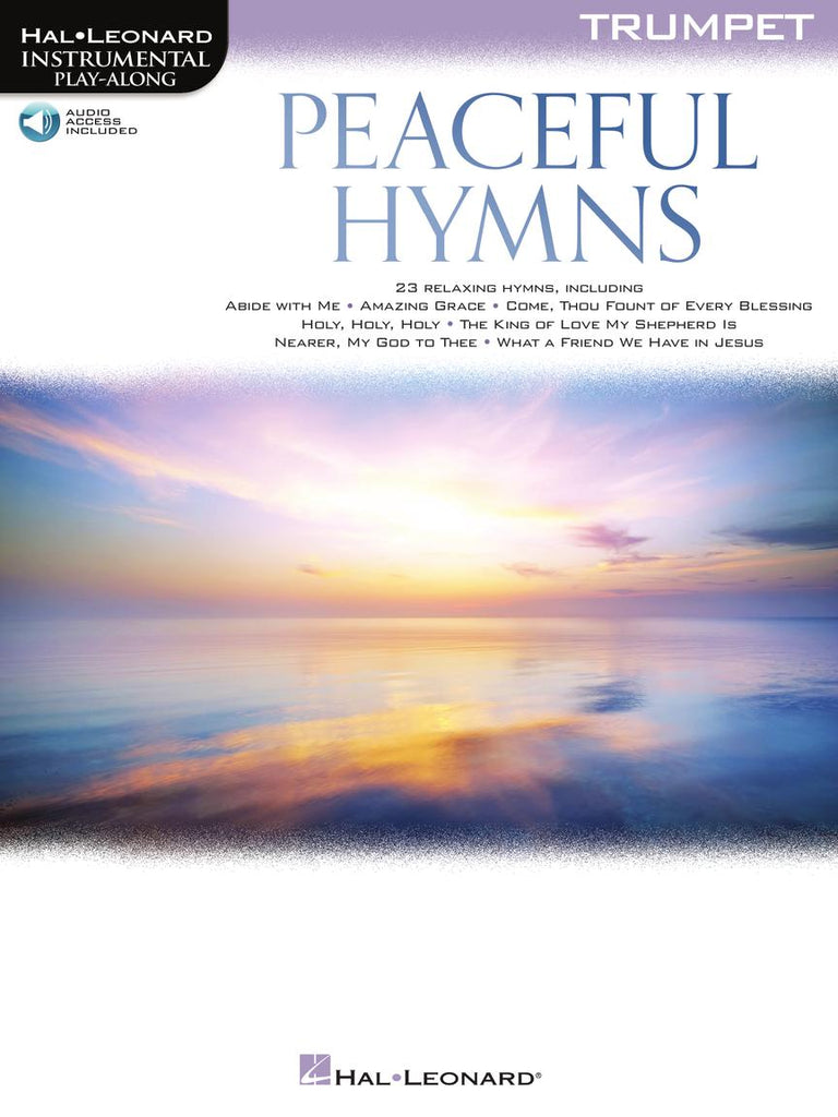 HAL LEONARD 00366479 Peaceful Hymns for Trumpet - Instrumental Play-Along