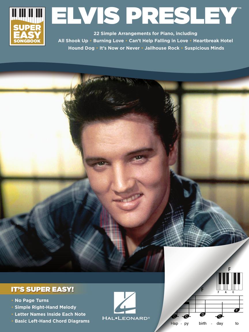 HAL LEONARD 00370075 Elvis Presley - Super Easy Piano