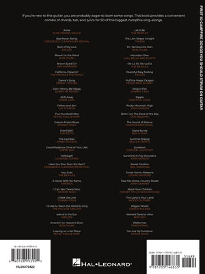 HAL LEONARD 00370422 First 50 Campfire Songs You Should Strum on Guitar - Ray's Midbell Music