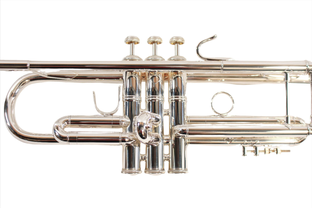 BACH 180S371336 Strad Trumpet, Silver Plated, Gold Plated Inside