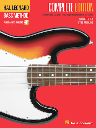 HAL LEONARD HL00695074 Hal Leonard Bass Method - Complete Edition