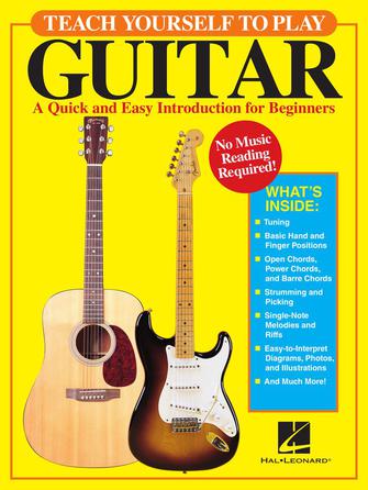 HAL LEONARD HL00695786 Teach Yourself to Play Guitar