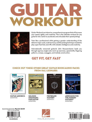 HAL LEONARD 00696223 Guitar Workout - Speed Picking, Sweeps, Arpeggios & Harmony for the Modern Guitarist - Ray's Midbell Music