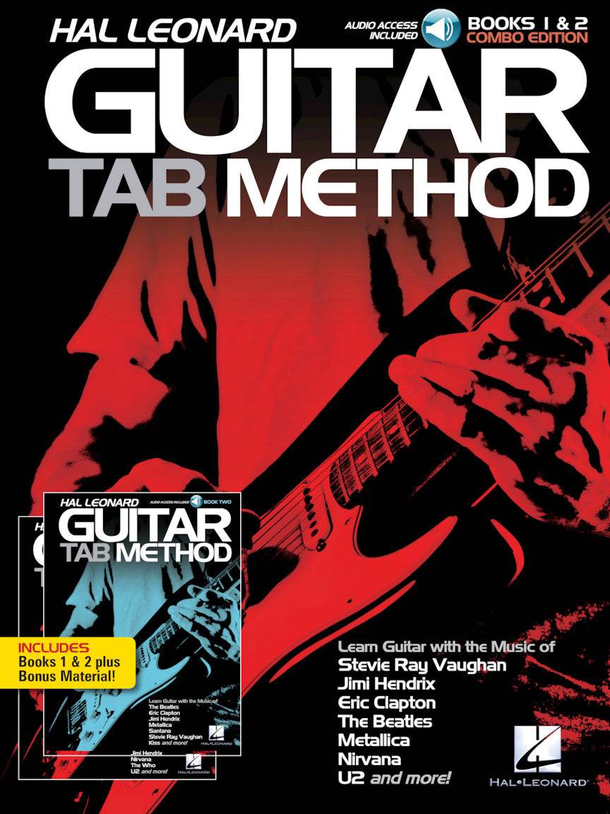 HAL LEONARD 00696633 Hal Leonard Guitar Tab Method - Books 1 & 2 Combo Edition - Ray's Midbell Music