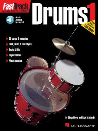 Hal Leonard HL00697285 FastTrack Drum Method - Book 1