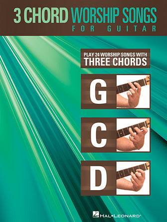 HAL LEONARD HL00701131 3-Chord Worship Songs for Guitar - Ray's Midbell Music