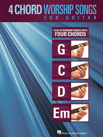 HAL LEONARD 00701727 4-Chord Worship Songs for Guitar