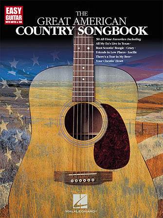 HAL LEONARD 00702160 The Great American Country Songbook - Ray's Midbell Music