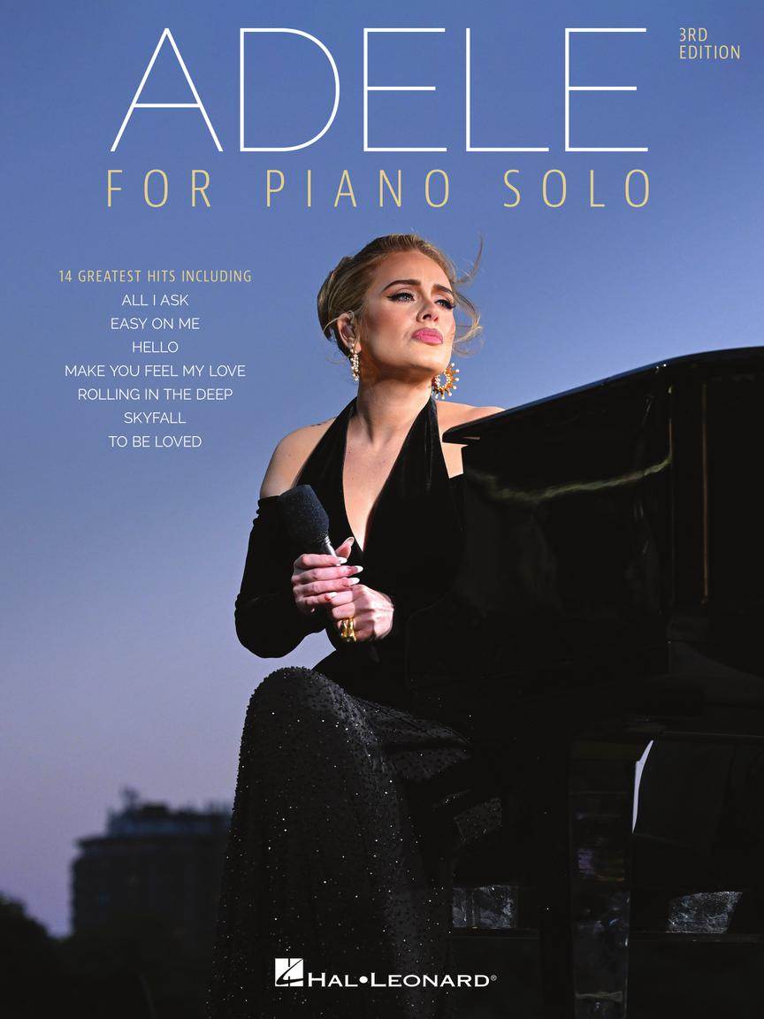 HAL LEONARD 00820186 Adele for Piano Solo - 3rd Edition - Ray's Midbell Music