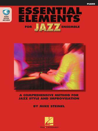 HAL LEONARD 00841353 Essential Elements for Jazz Ensemble - Piano - Ray's Midbell Music